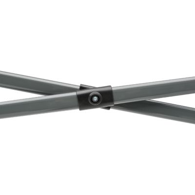 Image showing 7 th Quik Shade 11 ft. x 11 ft. Solo Steel Slant Leg Pop-Up Canopy, Turquoise, 167535DS