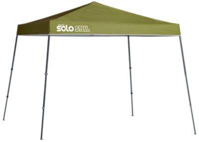 Quik Shade Solo Steel SOLO72 11 X 11 ft. Slant Leg Pop-Up Canopy, Olive