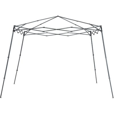 Image showing  11 ft. x 11 ft. Solo Steel Slant Leg Pop-Up Canopy, Olive, 167547DS