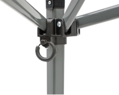 Image showing 5 th Quik Shade 11 ft. x 11 ft. Solo Steel Slant Leg Pop-Up Canopy, Olive, 167547DS