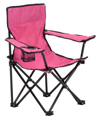 Quik Chair Kid S Folding Chair With Pink Fabric At Tractor Supply Co