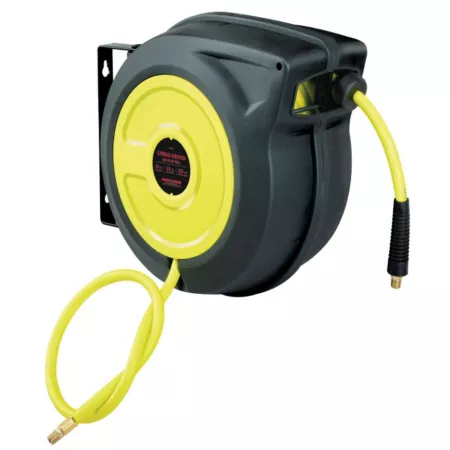 JobSmart 3/8" x 50' Enclosed Air Hose Reel Air Hose Reels