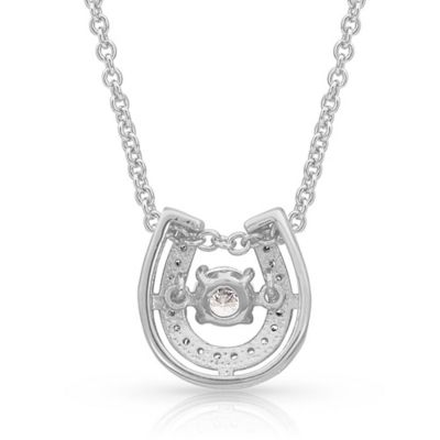 Image showing  Dancing with Luck Horseshoe Necklace