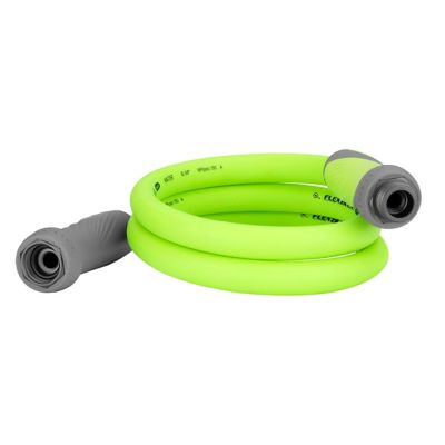 Flexzilla 5/8 in. x 5 ft. SwivelGrip Lead-in Garden Hose, 3/4 in. - 11/2 GHT Fittings Good hose