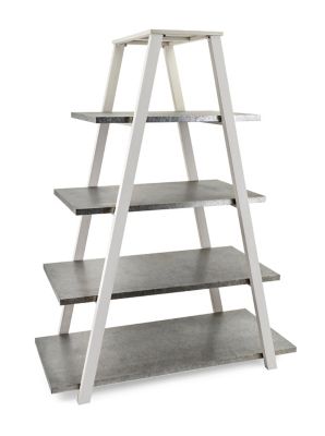 Trisha Yearwood Home Collection Galvanized Ladder Shelf At