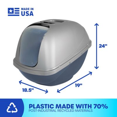 Image showing 5 th Petmate Jumbo Basic Hooded Cat Litter Pan