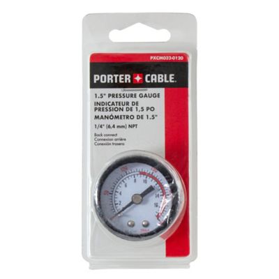 Porter Cable Pressure Gauge 250 Psi 1 5 In Pxcm032 01 At Tractor Supply Co