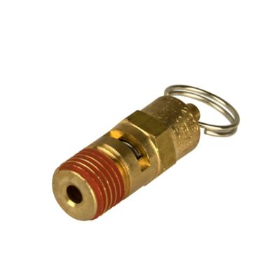 CD 1/4" SP25 Compressor Brass Safety relief Valve 135 PSI Qty 10