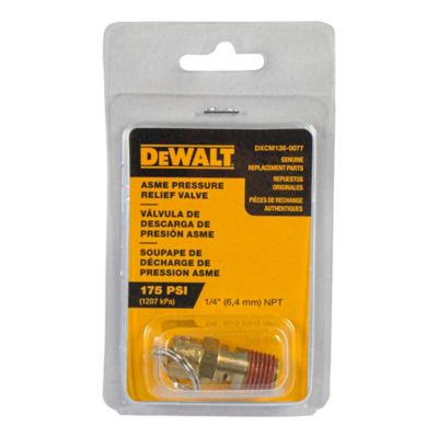 Image showing 6 th DEWALT 1/4 in. 175 PSI ASME Pressure Relief Valve