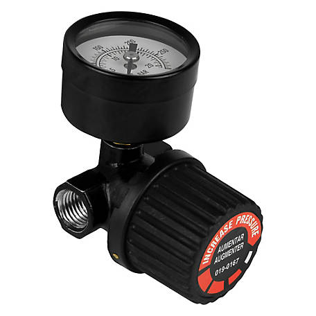 Air Pressure Regulator for compressed air 3/4" with gauge wall mounting bracket 