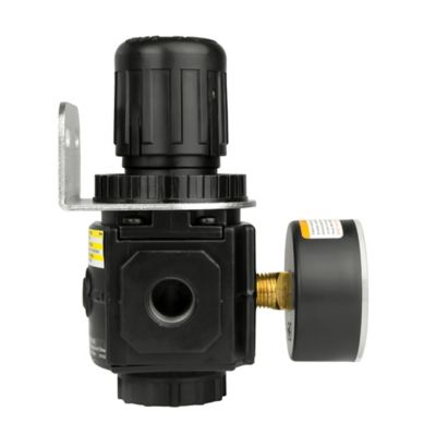 Image showing  3/8 in. NPT Air Regulator with Pressure Gauge
