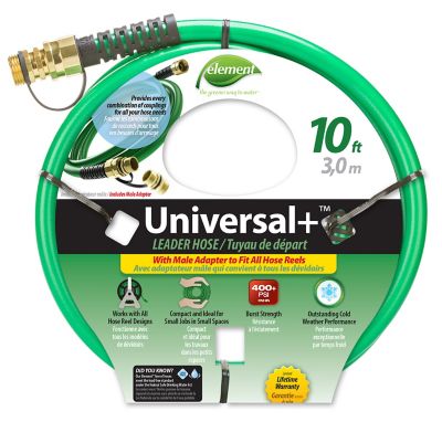 Element CELUN12010 Universal Leader Hose, Green, 1/2 Dia x 10' L