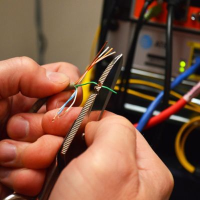 Image showing 6 th Jameson Electrician's Splicer Set with Tunnel Pouch, 3-Pack