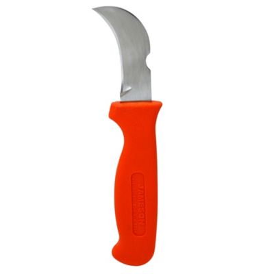 Image showing  Hawkbill Cable Splicer Knife, Orange Handle