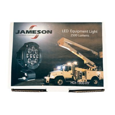 Image showing  2,500-Lumen 22W HDI Series LED Spot/Wide Beam Equipment Light