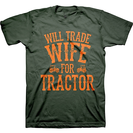 Farm Fed Clothing Men's Short-Sleeve Wife Tractor T-Shirt