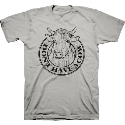 Goodie Two Sleeves Men's Short-Sleeve Don't Have Cow T-Shirt