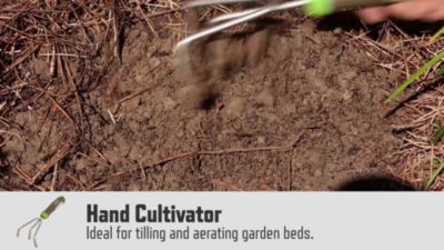 Image showing  Stainless Steel Gel Grip Hand Weeder