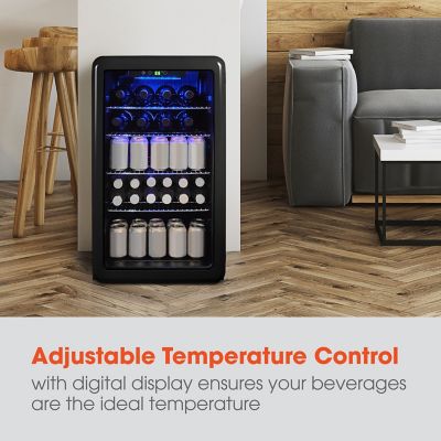 Image showing 5 th Magic Chef 140-Can Capacity Dual-Zone Wine and Beverage Center, 24 in.