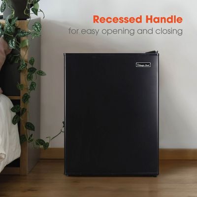 Image showing 6 th Magic Chef 2.4 cu. ft. Mini All-Refrigerator, Black