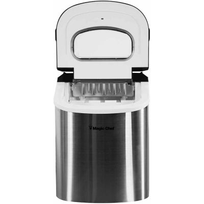 Image showing  27 lb. Portable Countertop Ice Maker, Stainless Steel