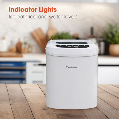 Image showing  27 lb. Portable Countertop Ice Maker, White