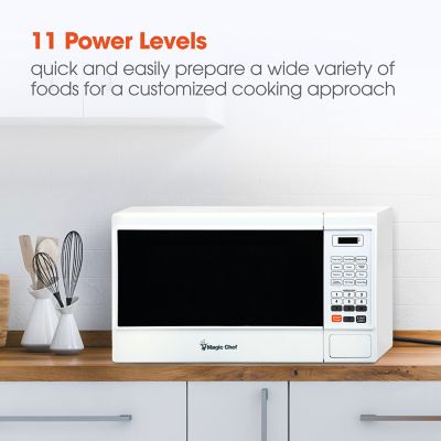 Image showing  1.3 cu. ft. Countertop Microwave Oven, White