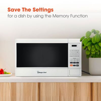 Image showing  1.3 cu. ft. Countertop Microwave Oven, White