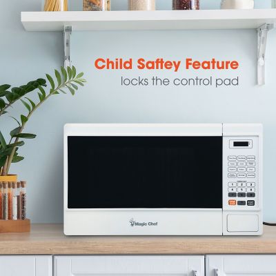 Image showing 7 th Magic Chef 1.3 cu. ft. Countertop Microwave Oven, White