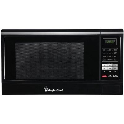 Magic Chef 1.6 cu. ft. 1,100W Countertop Microwave Oven, Black