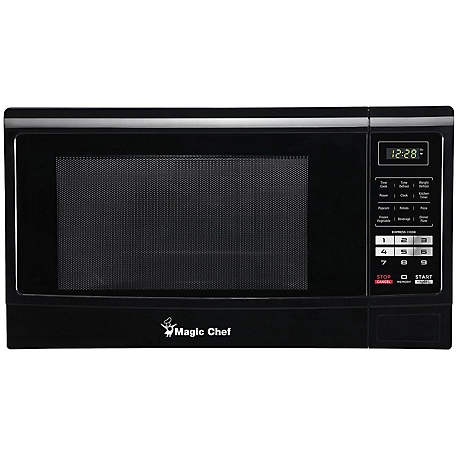 Magic Chef 1.6 cu. ft. 1,100W Countertop Microwave Oven, Black