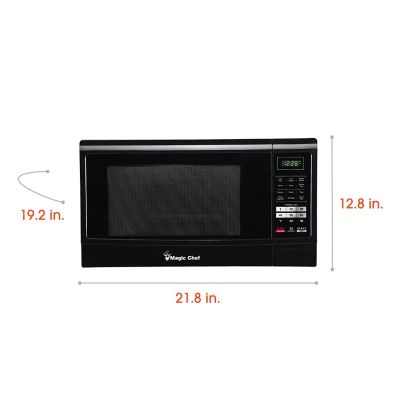Image showing  1.6 cu. ft. Countertop Microwave Oven, Black
