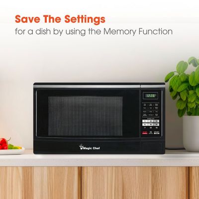 Image showing  1.6 cu. ft. Countertop Microwave Oven, Black