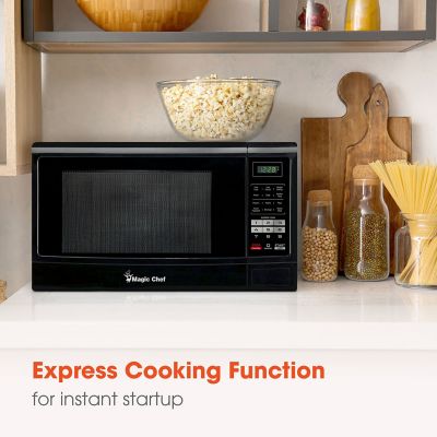 Image showing 5 th Magic Chef 1.6 cu. ft. Countertop Microwave Oven, Black