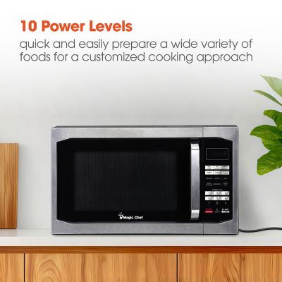 Image showing  1.6 cu. ft. Countertop Microwave Oven, Stainless Steel