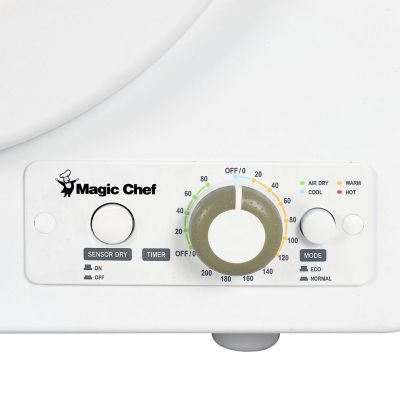 Image showing  2.6 cu. ft. Compact Electric Dryer, White