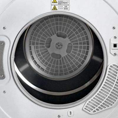 Image showing 8 th Magic Chef 2.6 cu. ft. Compact Electric Dryer, White