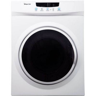 Magic Chef 3.5 cu. ft. White Compact Electric Dryer MCSDRY35W1