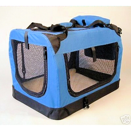 Collapsible™  Pet Carrier Dual Side Zippered Entry ways – Agora Pet Supply