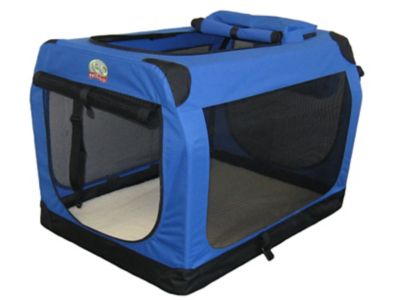 Image showing  2-Door Polyester Soft Portable Pet Carrier, 32 in.