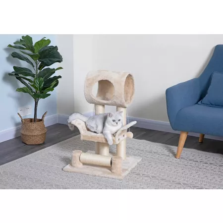 Go Pet Club 28" Cat Tree Condo Furniture Cat Trees & Condos