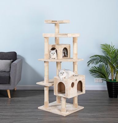 Go Pet Club 60.5 in. Cat Tree Condo Scratcher Post