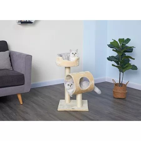 Go Pet Club 27" Cat Tree Furniture Cat Trees & Condos