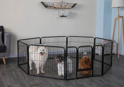 Go Pet Club 24 in. Heavy-Duty Pet Exercise Play Pen