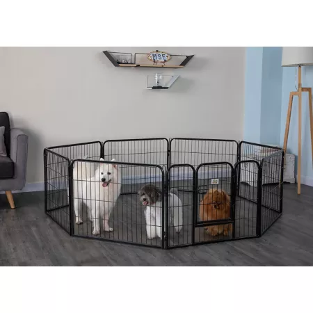 Go Pet Club Heavy Duty Pet Exercise Pen Indoor/Outdoor 24 in. Pet Exercise Pens