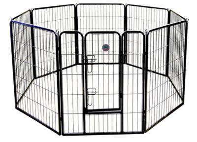 Go Pet Club Indoor/Outdoor Pet Exercise Play Pen, 32 in.