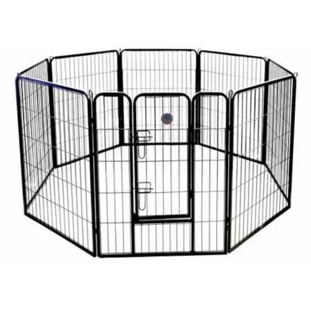 Go Pet Club Indoor/Outdoor Pet Exercise Pen 32 in. Pet Exercise Pens