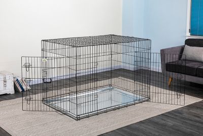 large metal dog crate