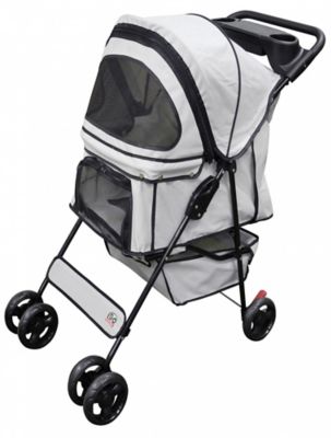 beige stroller