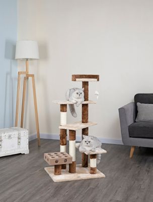 Go Pet Club 45 in. IQ Busy Box Cat Tree House Toy Condo Pet Furniture